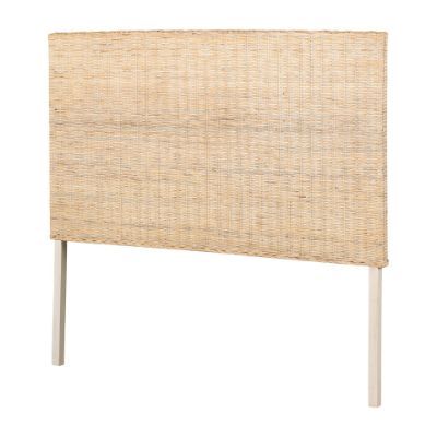 Picture of Lilak - Rattan Headboard, White Wash 