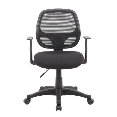 Picture of Commercial Grade Task Chair with T-Arms, Black