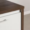 Picture of Myro - Cabinet with Microwave Hutch, Walnut 