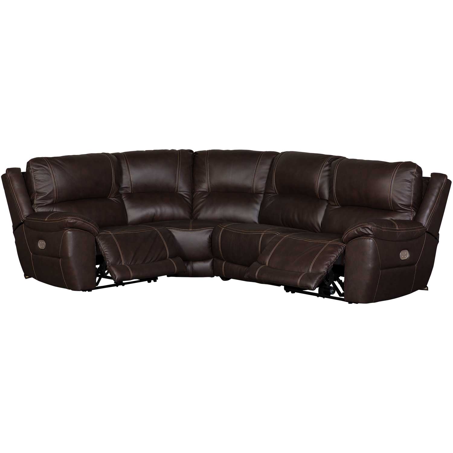 Dunleith 4-Piece Power Reclining Sectional | 0V0-716-4PC | AFW.com