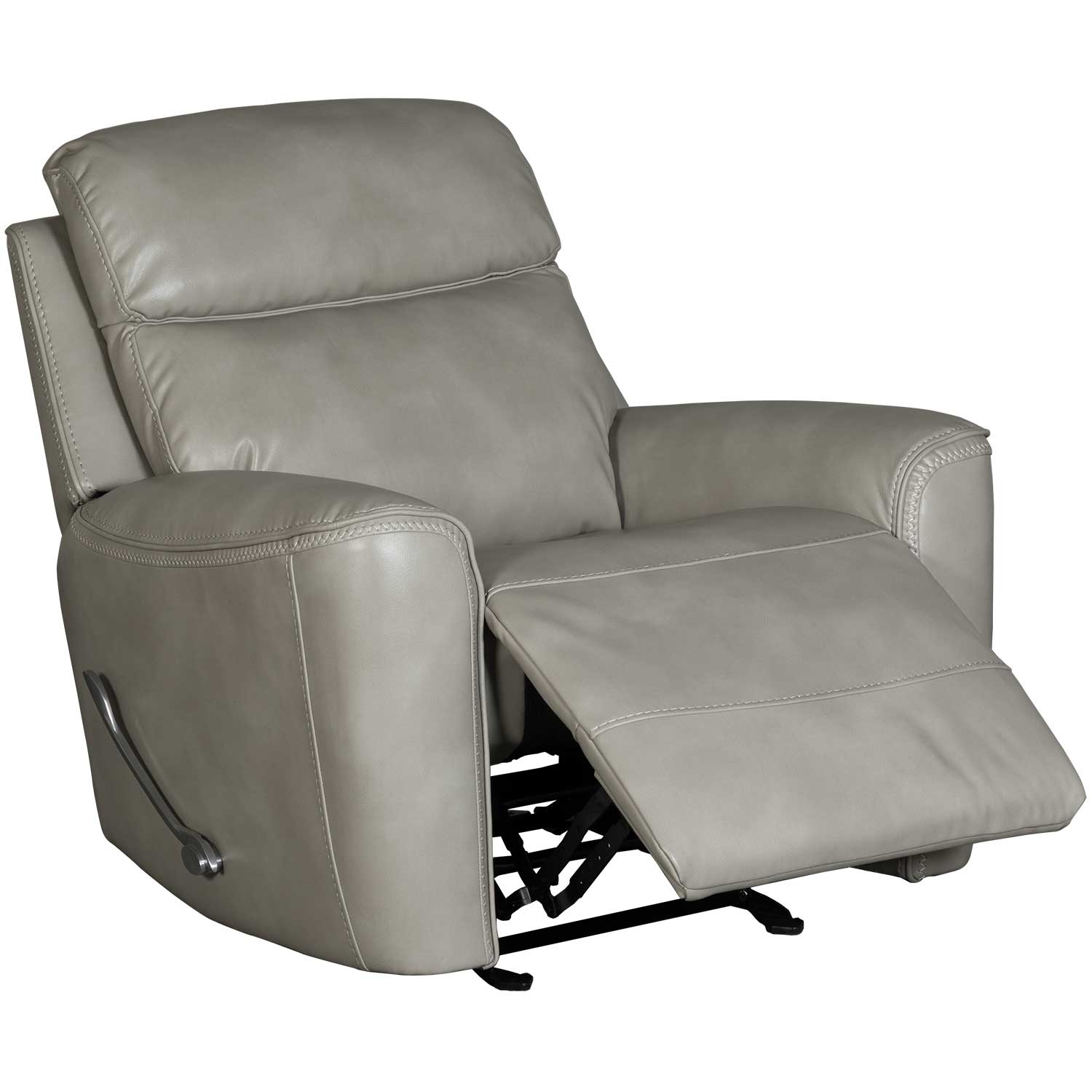 Fraser Pewter Glider Reclining Chair | 1G-70289GR | AFW.com