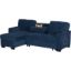 Picture of Byron Blue 2PC Sleeper Sectional with Chaise