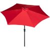 Picture of 9' Tilt Umbrella Red