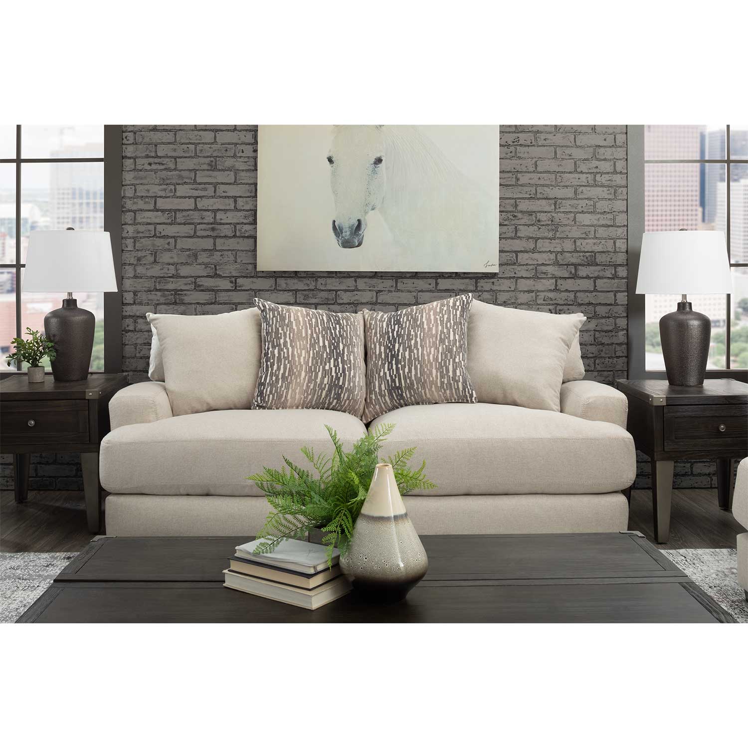 Oslo Linen Sofa F80840