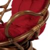 Picture of Kauai Rattan Swivel Rocker Chair, Red