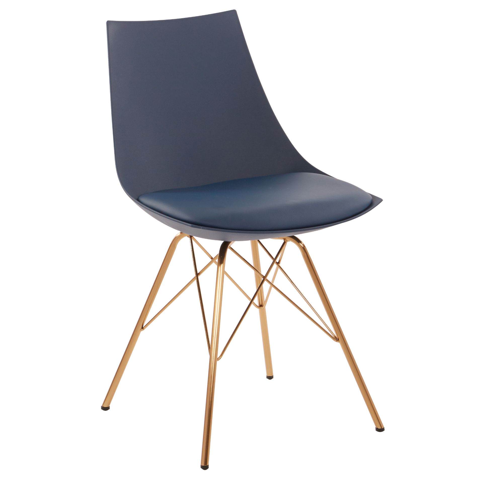 Martel Swivel Chair, Navy *D - | AFW.com