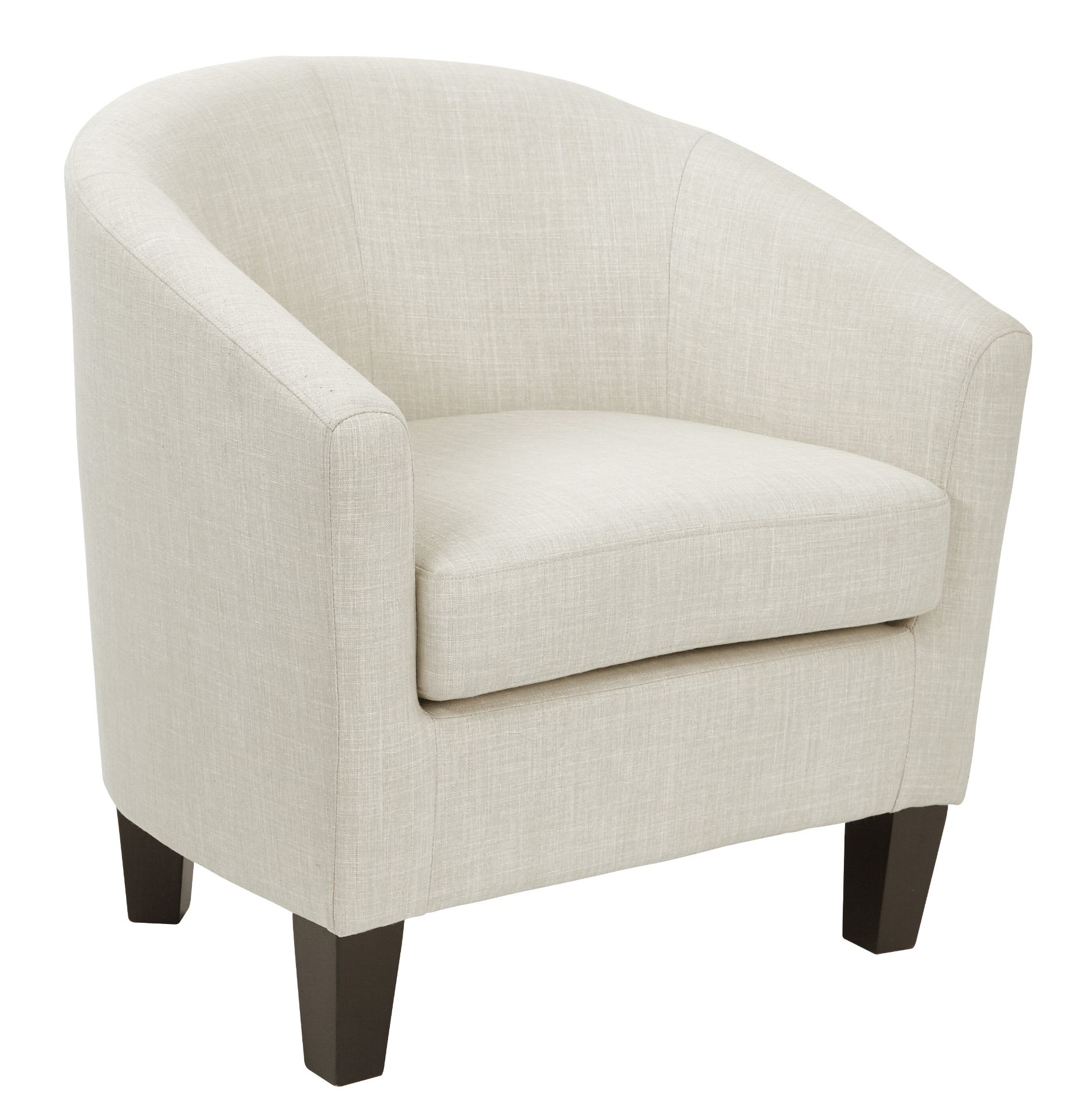 Mallory White Tub Chair 1E 9034W AFW