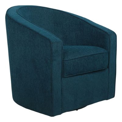 Picture of Danica Swivel Chair, Azure