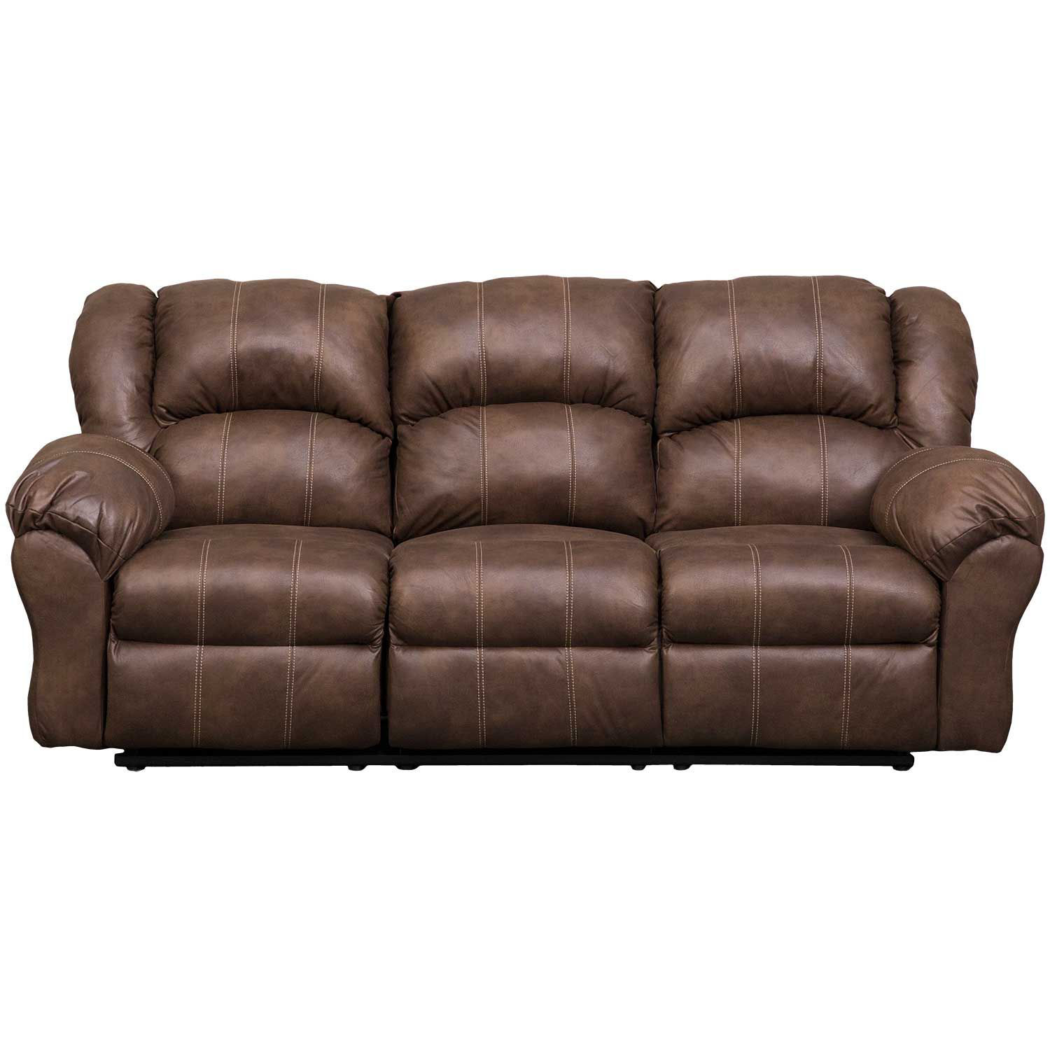 Damacio Leather Reclining Sofa 0s0
