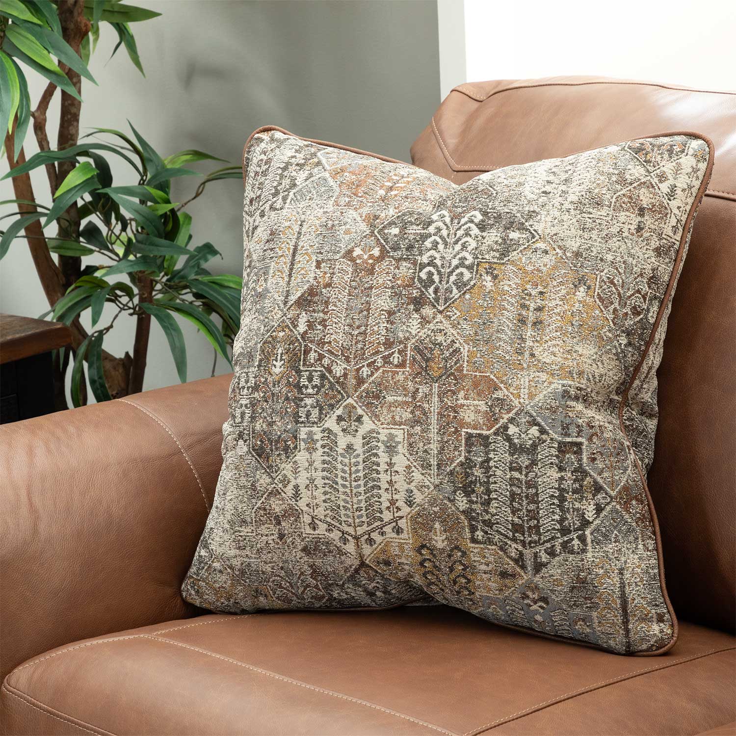 Carianna Leather Loveseat | 0K0-576L | AFW.com