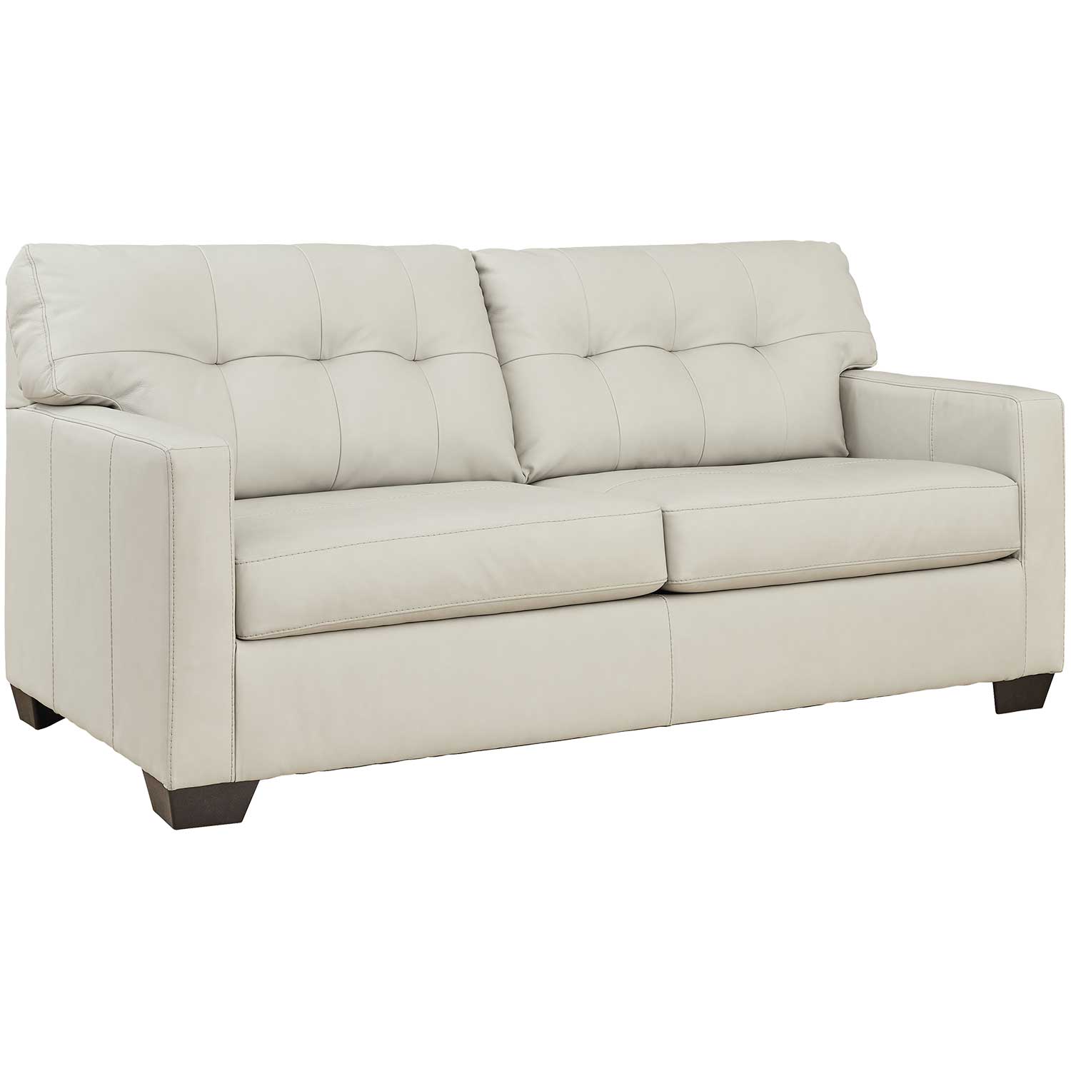 Belziani Coconut Leather Sofa | 0R0-547S | AFW.com