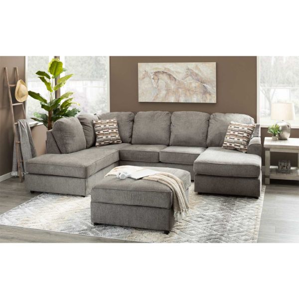 O'Phannin 2PC Sectional with RAF Chaise | Z3-294RC-2PC | AFW.com