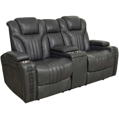 Furniture of America Living Room Love Seat w/ 2 Recliners CM6291-LV - The  Furniture Mall - Duluth