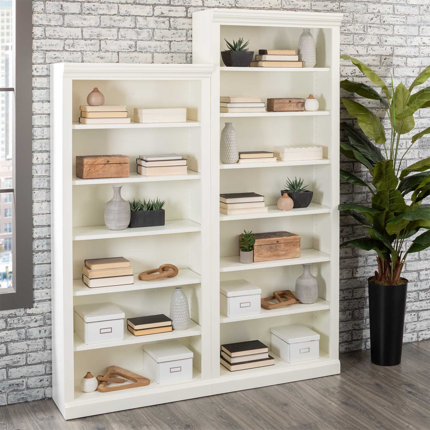 Espresso Bookcase, 32 x 72 JC3272 | AFW.com
