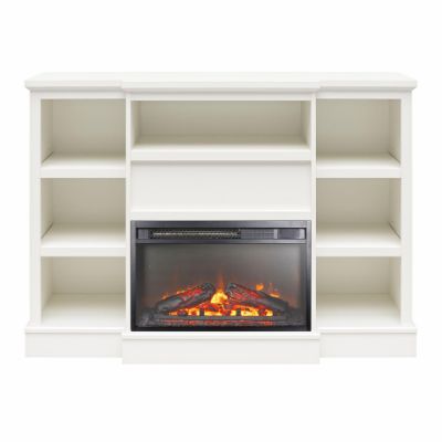 Picture of Liam 50" Mantel With Electric Fireplace, White