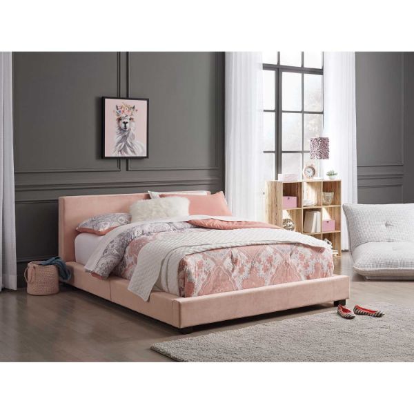 Chesani Pink Full Upholstered Bed | B050-172 | AFW.com