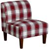 Picture of Reardon Buffalo Check Armless Accent Chair