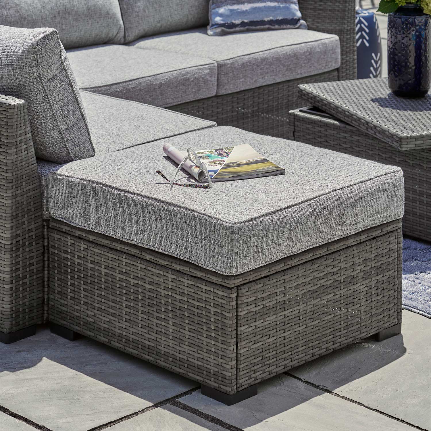 Petal Road 4 Piece Sectional | PETAL-4PC | AFW.com