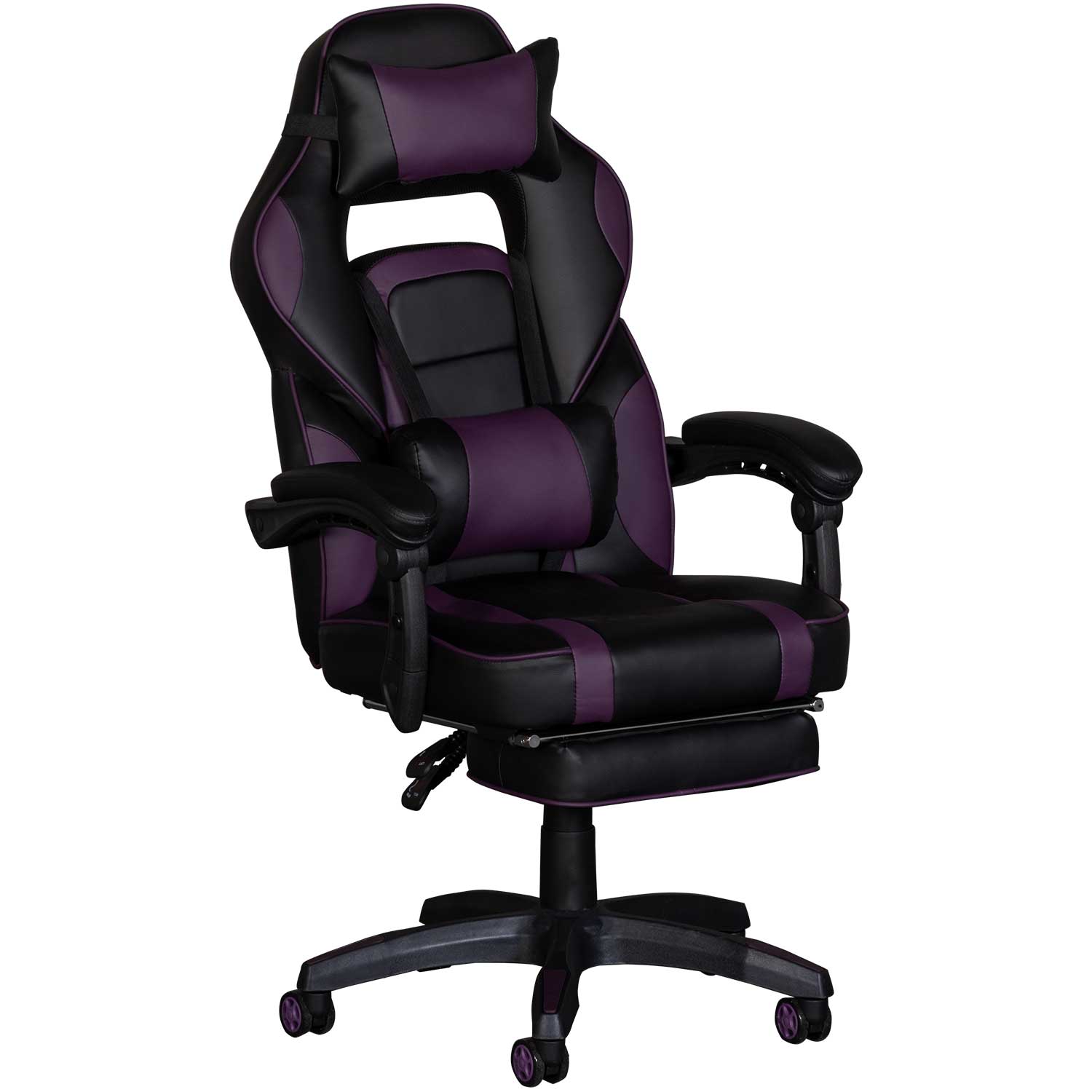 Ergonomic Gaming Chair in Blue with Headrest and L | Z-8266-BL 