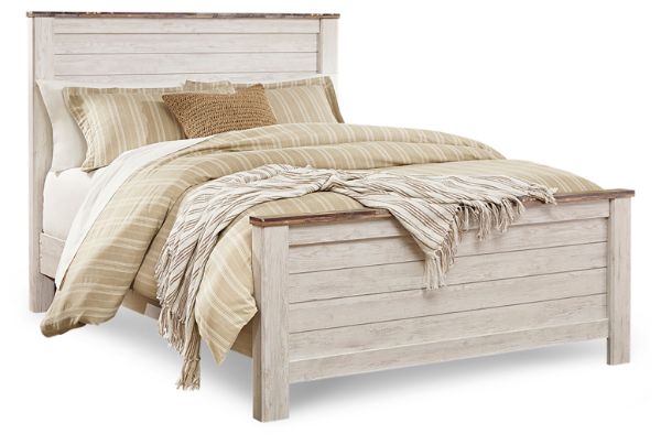 Willowton Queen Panel Bed | B267-QPNLBED | AFW.com