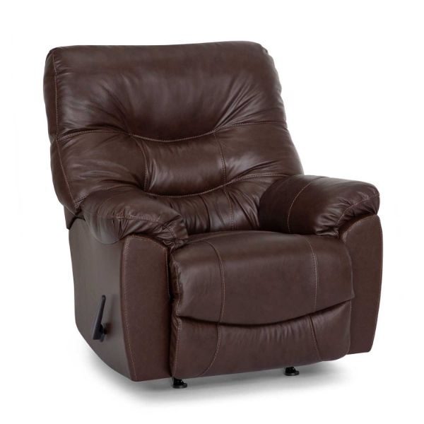 Picture of Trilogy Brown Leather Rocker Recliner