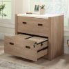 Picture of Dixon City Lateral File in Oak