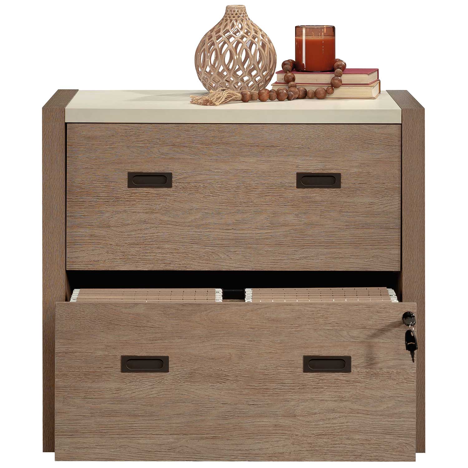 Dixon City Lateral File in Oak | 431453 | Sauder Woodworking | AFW.com