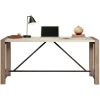 Picture of Dixon City Executive Desk in Oak