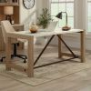 Picture of Dixon City Executive Desk in Oak