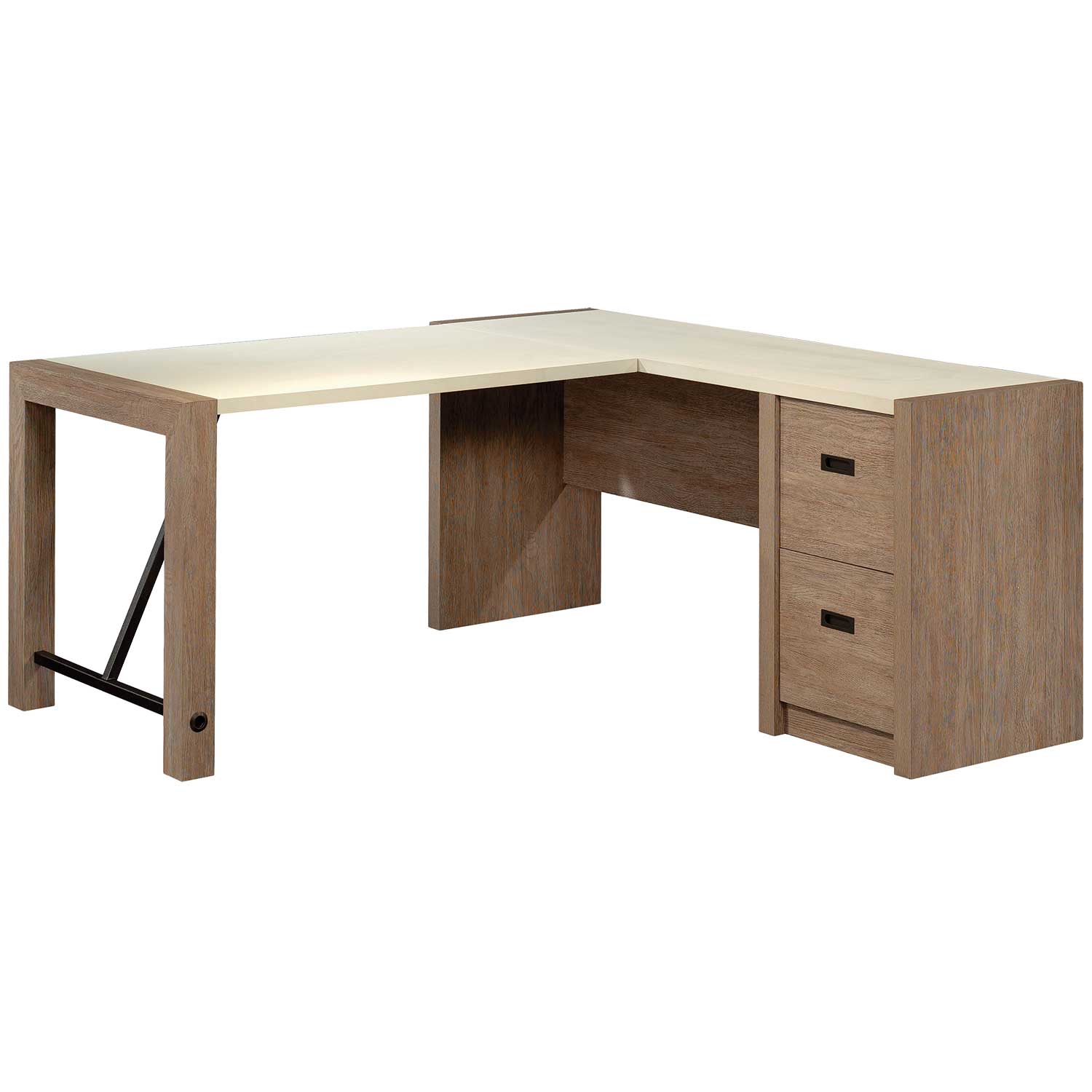 thumbnail image 2 of 3D Printed Office Corner Desk With Drawers - 1:76 OO Scale Model Diorama Interior 2 of 4