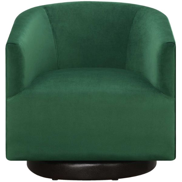 Charlotte Green Swivel Chair - Elements International Group, LLC | AFW.com