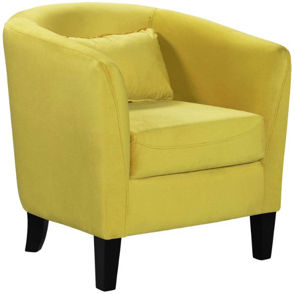 Picture of Stanton Yellow Accent Chair