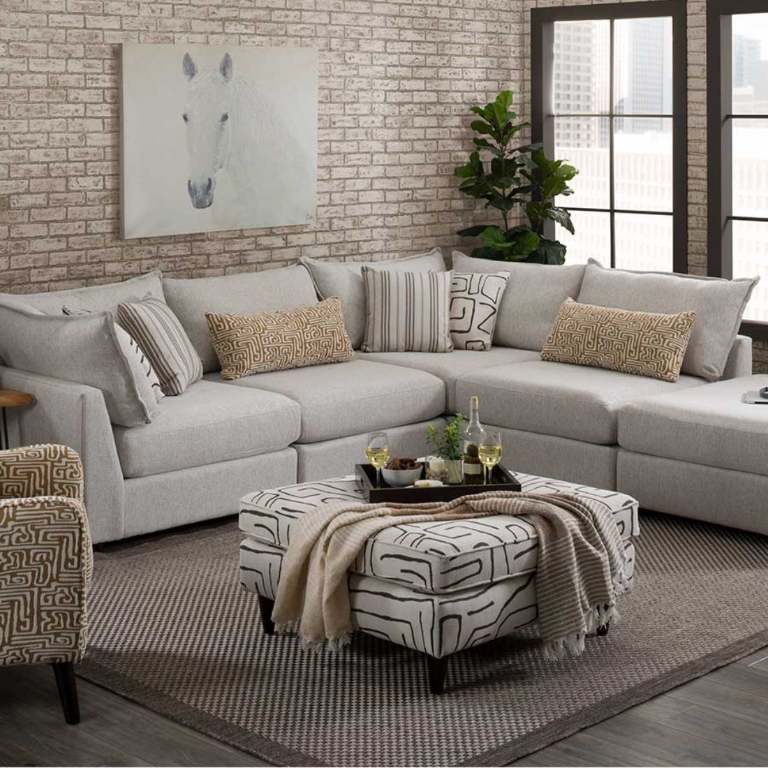Tate 5PC Sectional
