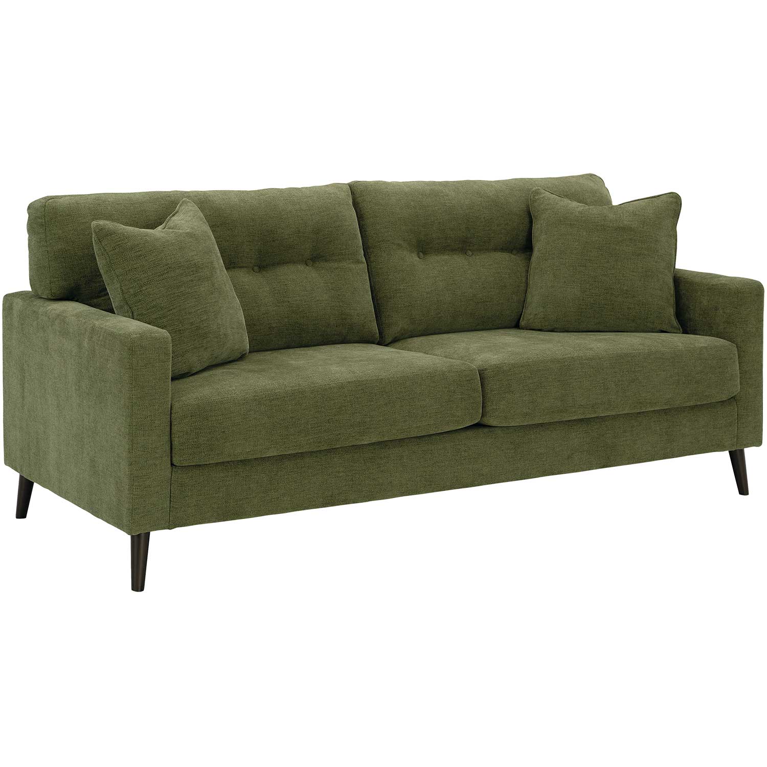 Bixler Tufted Olive Sofa | D-261S | AFW.com