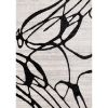 Picture of Eclipse Modern Black White 5X8 Rug