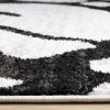 Picture of Eclipse Modern Black White 8X10 Rug