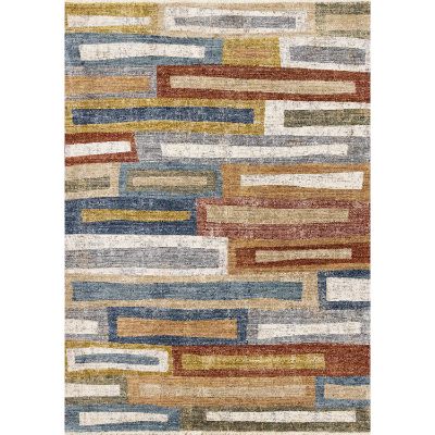 Picture of Muse Layered Brick 8X10 Rug