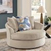 Picture of Stone Swivel Oversized Chair