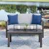 Picture of Fynnegan Outdoor Loveseat with Table (Set of 2)