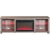 Picture of 72" Aurora LED Fireplace with 26" Crystal Firebox