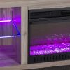 Picture of 72" Aurora LED Fireplace with 26" Crystal Firebox