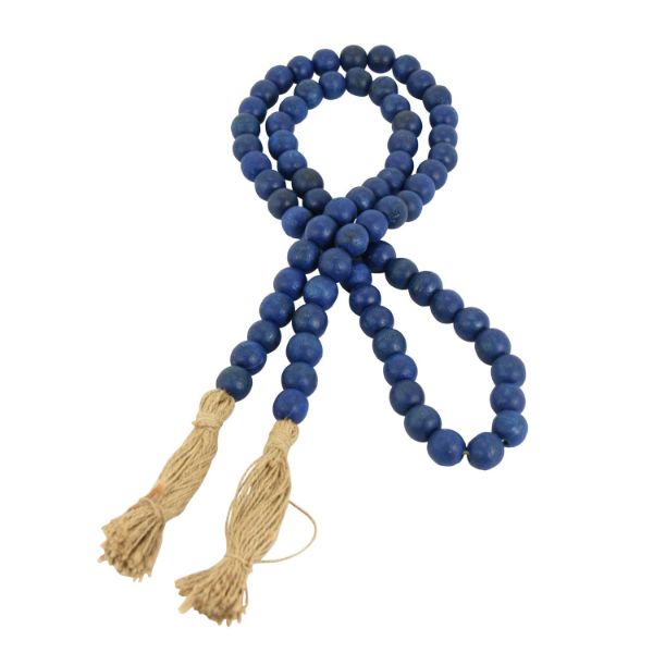 Picture of Wooden Beads Blue Finish