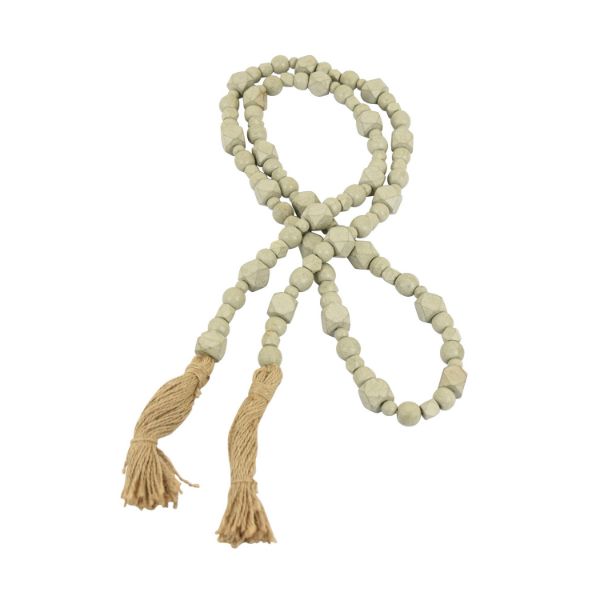 Picture of Wooden Beads White Finish