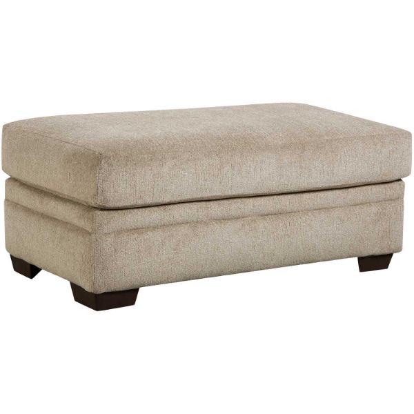 Picture of Cordell Platinum Ottoman