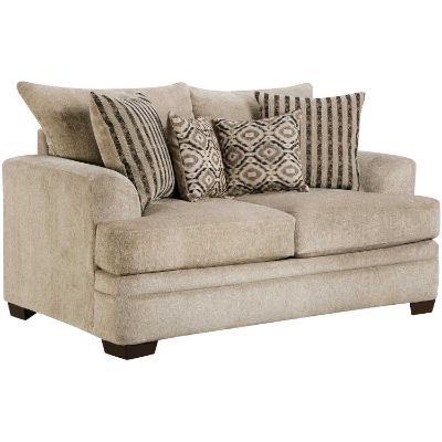 Picture of Cordell Platinum Loveseat