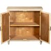 Picture of Natural Wood Accent Cabinet