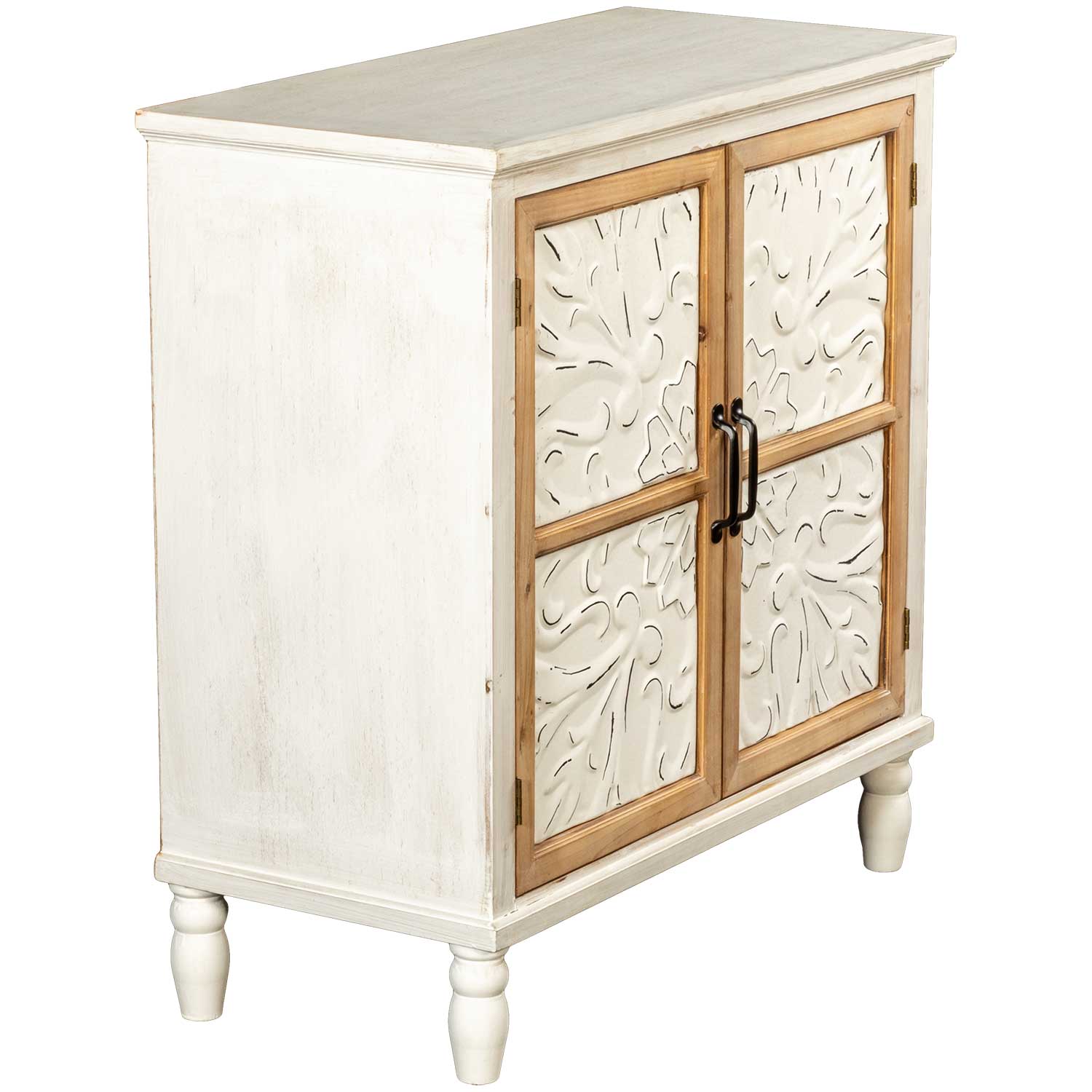 White Accent Cabinet - Thumbnail 2
