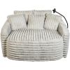 Picture of Presley Fog Gray Chaise