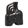 Picture of Metallic Triple Handle Vase Black