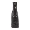 Picture of Metallic Triple Handle Vase Black